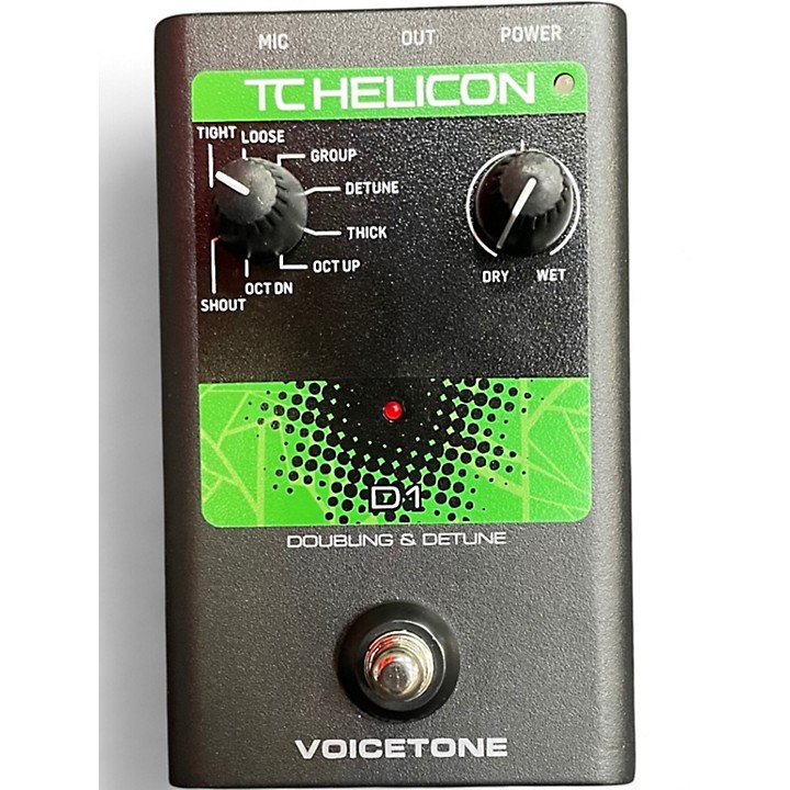 Used TC Helicon Voicetone D1 Vocal Processor | Guitar Center
