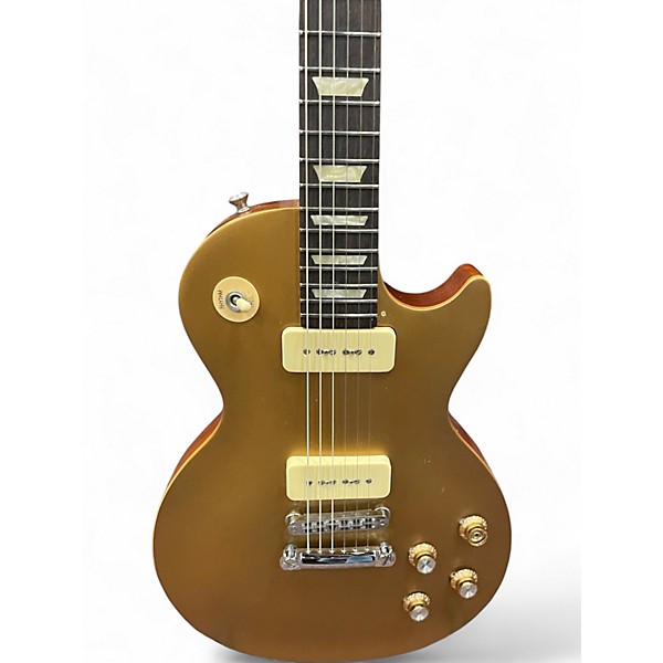 Used 2011 Gibson Les Paul Tribute Gold Top Solid Body Electric Guitar
