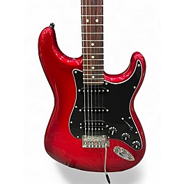Used 2025 Fender PLAYER II STRATOCASTER Metallic Candy Red Burst Solid Body Electric Guitar