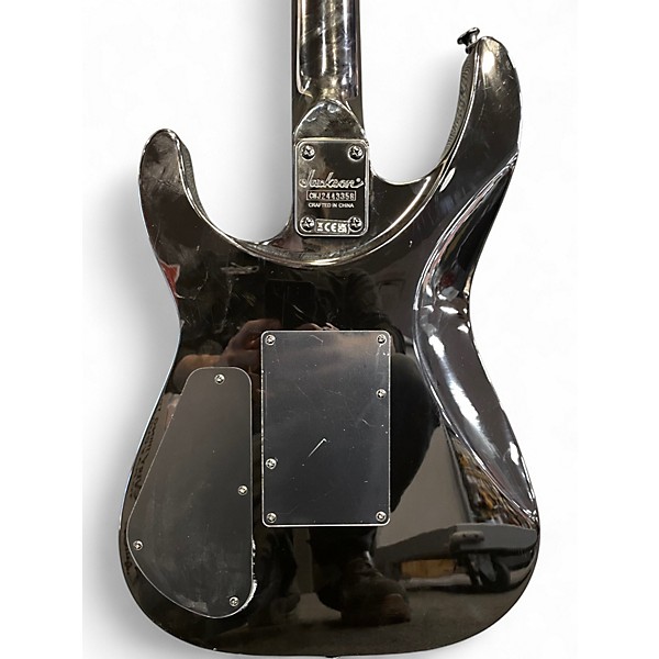 Used Jackson JS Series Dinky Arch Top JS34 DKA Silver Burst Solid Body Electric Guitar