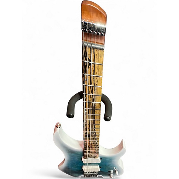 Used Legator Ghost Overdrive G6FOD Multiscale Artic Blue Solid Body Electric Guitar