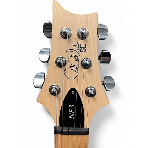 Used PRS SE NF3 Silver Solid Body Electric Guitar