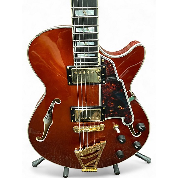 Used D'Angelico EXCEL SS VIOLA Hollow Body Electric Guitar