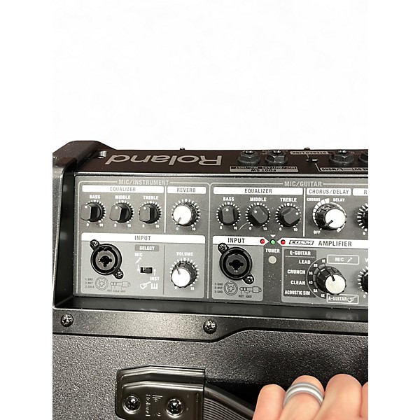 Used Roland CUBE STREET EX  Guitar Combo Amp