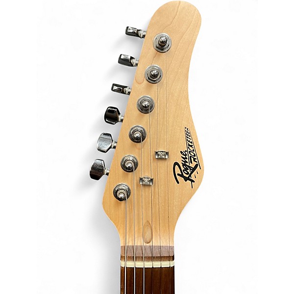 Used Rogue Rocketeer RR100RB Red Solid Body Electric Guitar