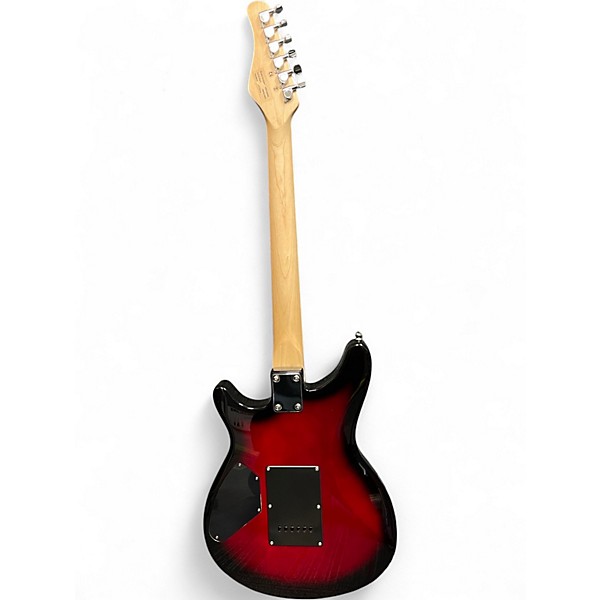 Used Rogue Rocketeer RR100RB Red Solid Body Electric Guitar