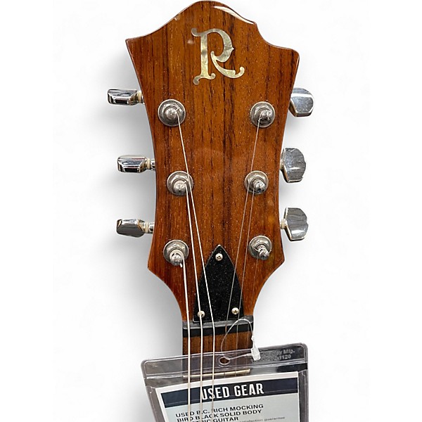 Used B.C. Rich MOCKING BIRD Black Solid Body Electric Guitar