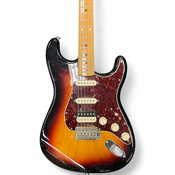 Used Fender Standard Stratocaster 2 Color Sunburst Solid Body Electric Guitar