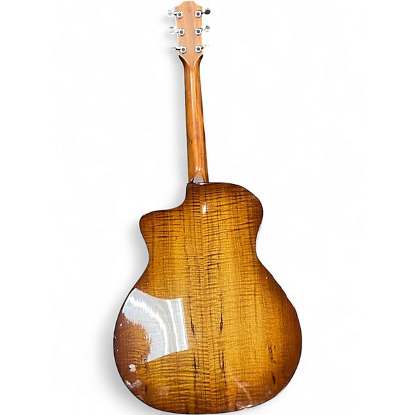 Used Taylor 224CEKDLX 2 Color Sunburst Acoustic Electric Guitar