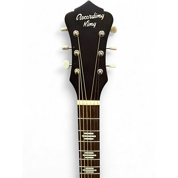 Used Recording King RPS 7 TS 2 Color Sunburst Acoustic Guitar