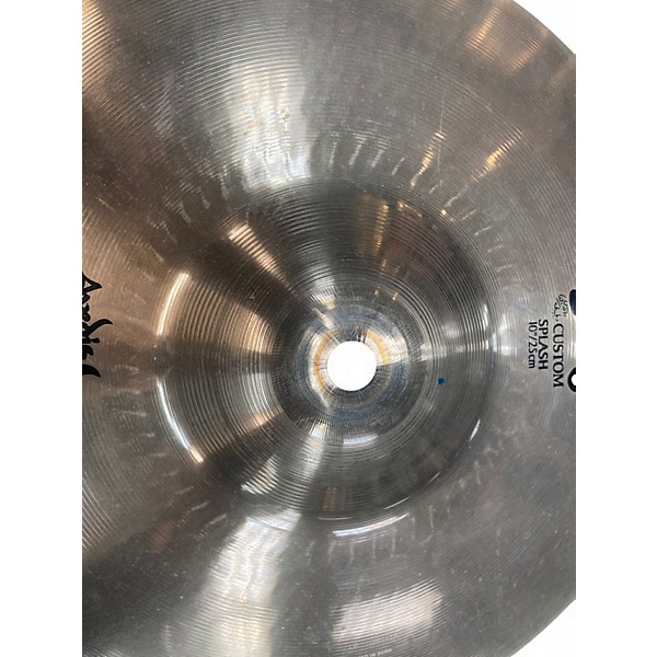 Used Zildjian 10in A Custom Splash Cymbal