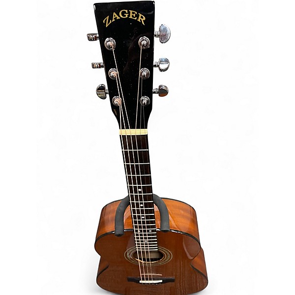 Used Zager SS MHGY Brown Acoustic Guitar