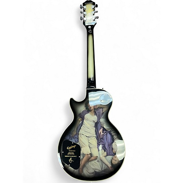 Used Epiphone LES PAUL CUSTOM ADAM JONES ART COLLECTION "SENSATION" KORIN FAUGHT Solid Body Electric Guitar