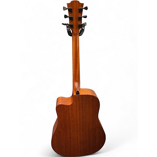 Used Lag Guitars Tramontane THV10DCE Natural Acoustic Electric Guitar