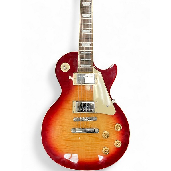 Used Epiphone Les Paul Standard Cherry Sunburst Solid Body Electric Guitar