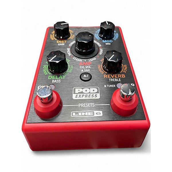 Used Line 6 Pocket Pod Express Amp Modeler Effect Processor