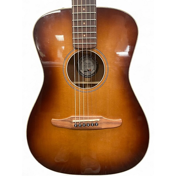 Used Fender Malibu CLASSIC COGNAC BURST Acoustic Guitar