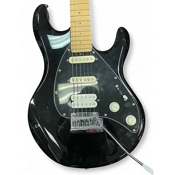 Used Ernie Ball Music Man SUB SERIES CUTLASS HSS GUITAR Black Solid Body Electric Guitar