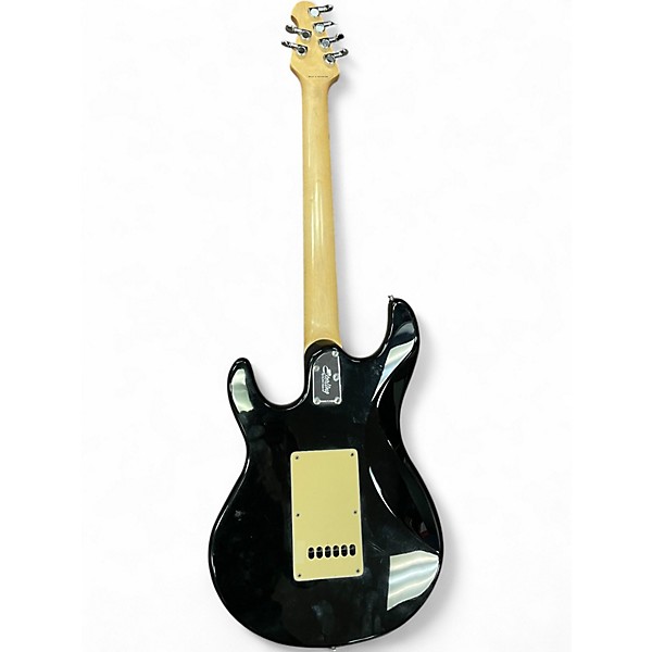 Used Ernie Ball Music Man SUB SERIES CUTLASS HSS GUITAR Black Solid Body Electric Guitar