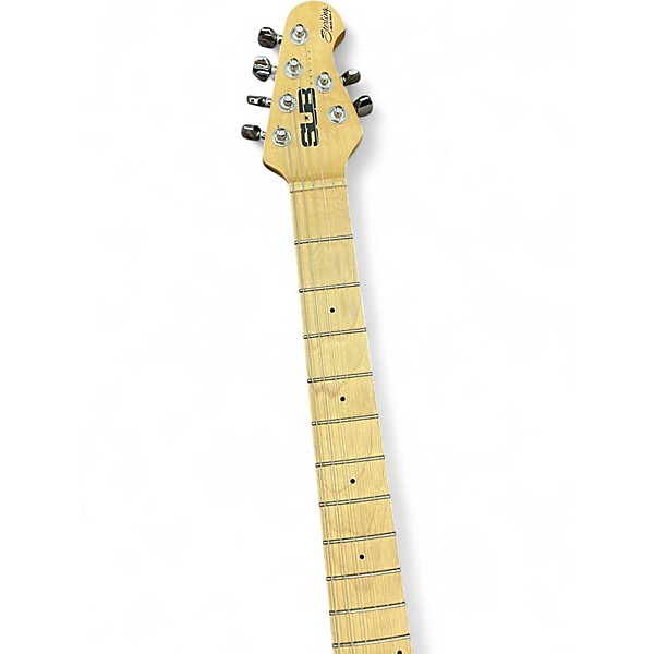 Used Ernie Ball Music Man SUB SERIES CUTLASS HSS GUITAR Black Solid Body Electric Guitar