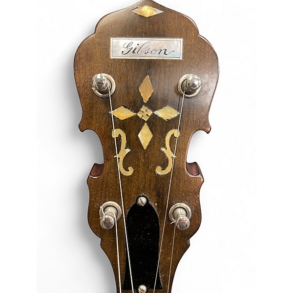 Vintage 1925 Gibson TB3 Natural Banjo