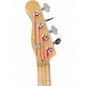 Used Wrong Way Guitars Custom Natural Electric Bass Guitar