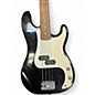 Used Squier Affinity Precision Bass Black Electric Bass Guitar