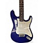 Used Silvertone ss11 Blue Solid Body Electric Guitar