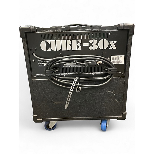 Used Roland Cube 30X 1x10 30W Cube Guitar Combo Amp