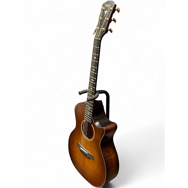 Used Taylor 614 Builders Edition 2 Color Sunburst Acoustic Electric Guitar