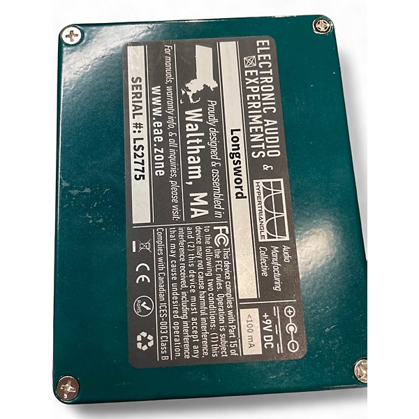 Used Electronic Audio Experiments LONGSWORD Effect Pedal