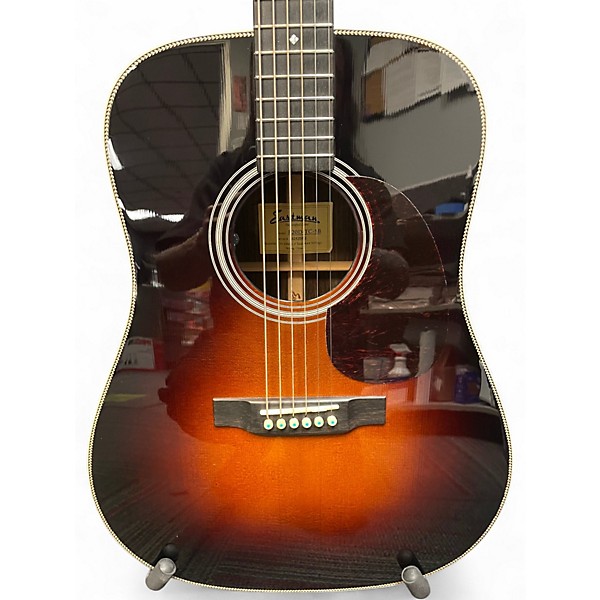 Used Eastman E20D-TC Sunburst Acoustic Electric Guitar