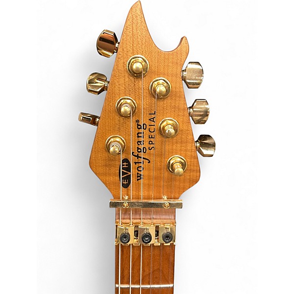 Used EVH WOLFGANG SPECIAL QUILT TOP PURPLE BURST Solid Body Electric Guitar