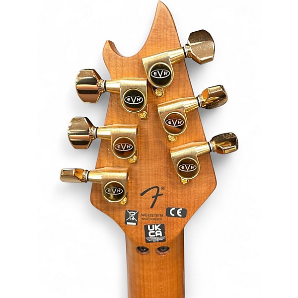 Used EVH WOLFGANG SPECIAL QUILT TOP PURPLE BURST Solid Body Electric Guitar