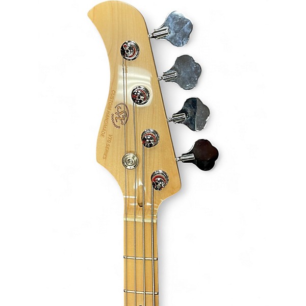 Used SX URSA 2 Blue Electric Bass Guitar