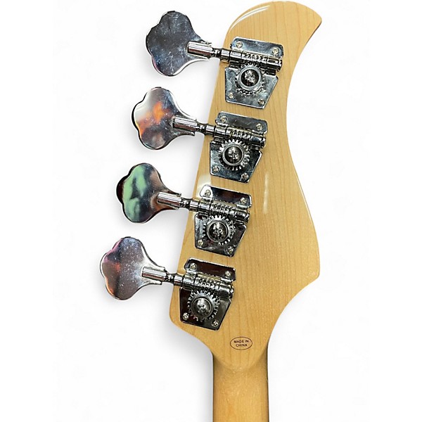 Used SX URSA 2 Blue Electric Bass Guitar