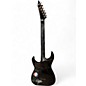 Used ESP LTD MH1001 Deluxe Trans Black Solid Body Electric Guitar