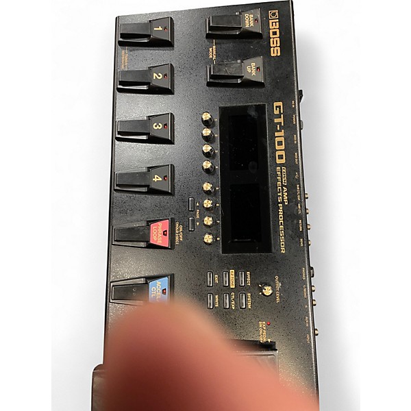 Used BOSS GT100 Effect Processor