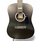 Used Martin DX Johnny Cash Black Acoustic Electric Guitar