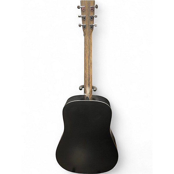 Used Martin DX Johnny Cash Black Acoustic Electric Guitar