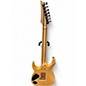 Used Ibanez RG752AHM 7 NEBULA GREEN BURST Solid Body Electric Guitar