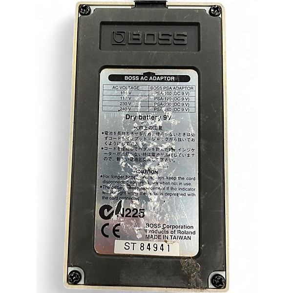 Used BOSS GE7 Equalizer Pedal