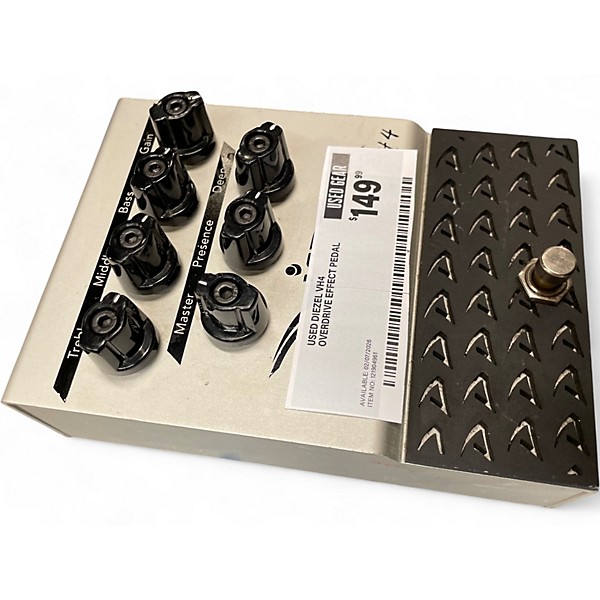 Used Diezel VH4 Overdrive Effect Pedal