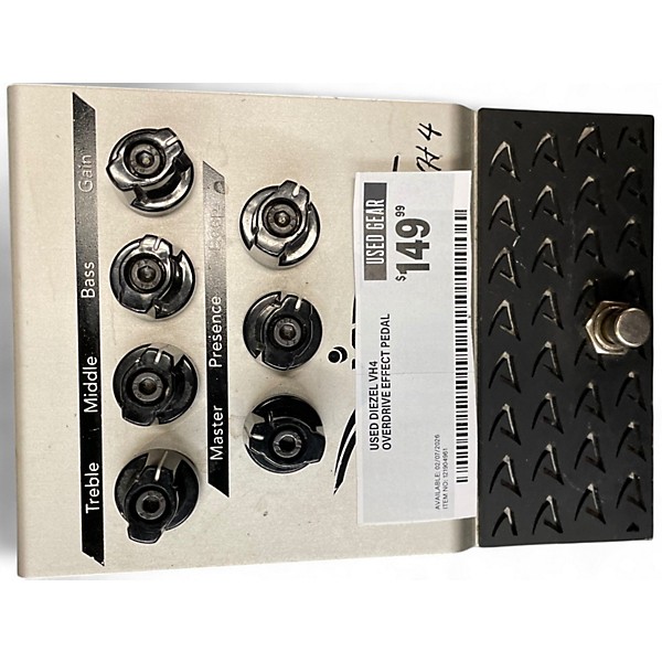 Used Diezel VH4 Overdrive Effect Pedal