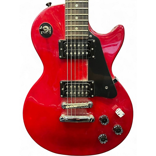 Used 2004 Epiphone Les Paul Studio Cherry Solid Body Electric Guitar