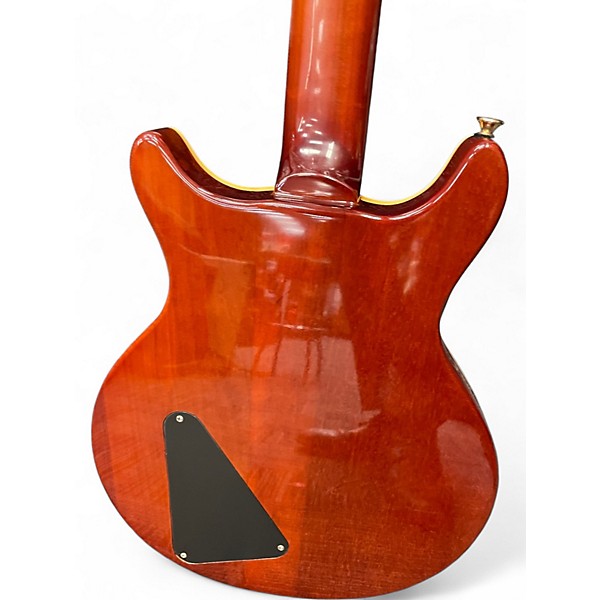 Used Hamer Double Cut Honey Blonde Solid Body Electric Guitar