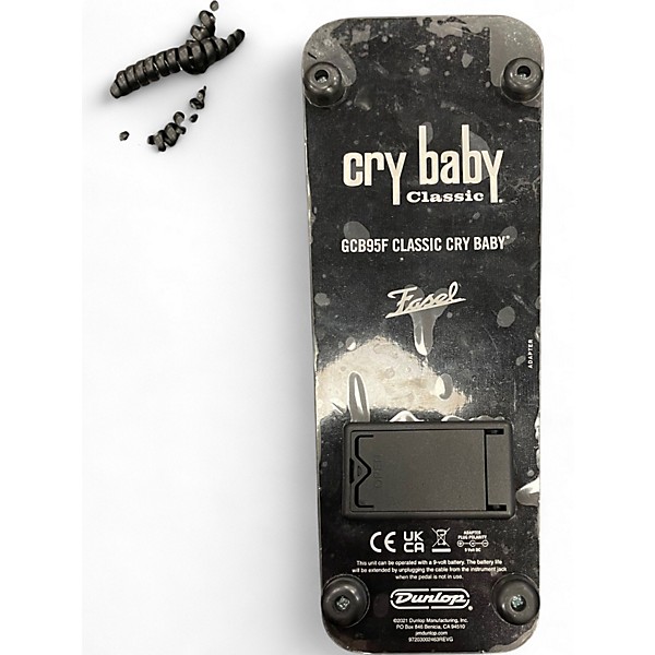 Used Dunlop Original Cry Baby Wah Effect Pedal
