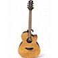 Used Luna Gypsy Eucalyptus Grand Concert NATURAL Acoustic Electric Guitar thumbnail