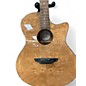 Used Luna Gypsy Eucalyptus Grand Concert NATURAL Acoustic Electric Guitar