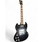 Used Gibson SG Standard Left Handed Black Electric Guitar thumbnail